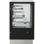 Kakkutiski 900x730x1300mm Ruostumattomasta teräksestä oleva jalusta 3 hyllyä LED | Adexa GN900RF3 - Image 6