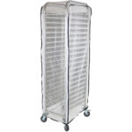 Suojus kahdella vetoketjulla Adexa Trolley RT1115 -muovikärrylle | Adexa RT1115C