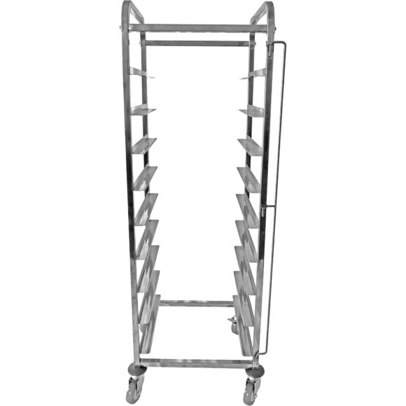 Kaupallinen Astianpesukonekoriteline Ruostumaton teräs 9 tasoa 550x510x1700mm | Adexa RT5509 - Image 2