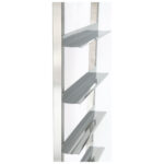 Kaupallinen Astianpesukoneen Koriteline Ruostumatonta Terästä 2x9 tasoa 1185x533x1700mm | Adexa RT5509D - Image 2