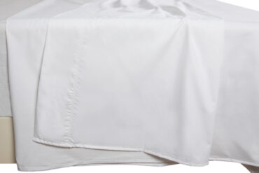 Exklusiiviset Lakanat Valkoinen 100% Puuvilla 150x260cm 300TC | Siexa S150260