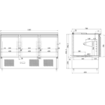 Saladette avoin 3 ovea | Adexa SDT3 - Image 3
