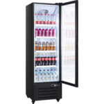 Näyttöpullojäähdytin, pystymallinen, yksittäinen ovi, 345 litraa, ilman yläpaneelia | Adexa SC380FB - Image 2