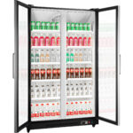 Näyttö Pullokylmäkaappi Pystymallinen Kaksoisovi 798 litraa Täysiovinen muotoilu | Adexa SC760FC - Image 2