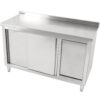 Kaupallinen kaappi oikealla puolella roskakori 1400x600x900mm | Adexa SCP60140BRBR - Image 2