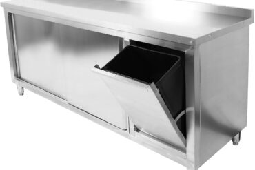 Kaupallinen Kaappi oikea puoli roskakori 1600x600x900mm | Adexa SCP60160BRBR