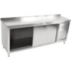 Kaupallinen kaappi oikea puoli roska-astia 1800x600x900mm | Adexa SCP60180BRBR - Image 2