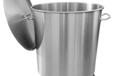 Ammattimainen Jäteastia Ruostumaton Teräs Kannella ja Pyörillä 95 litraa | Adexa SDC95