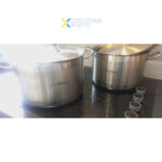 Ammattimainen haudutuspata kannella Ruostumaton teräs 11,1 litraa | Adexa SE12818 - Image 2