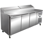 Valmistelutaso 3 ovea 8xGN1/3 1795x700x1075mm | Adexa SH37