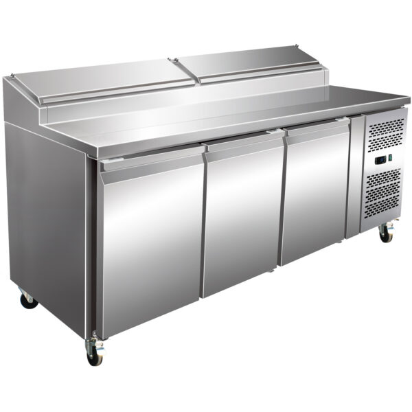 Valmistelutiski 3 ovea 11xGN1/3 2020x800x1085mm | Adexa SH38