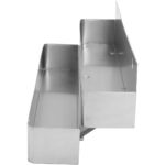 Nopeuskaide ruostumaton teräs kaksois 540x210x240mm | Adexa SRD5421 - Image 6