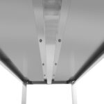 Ammattilaisen hyllystö ruostumaton teräs 1200x500x1500mm 4 hyllyä | Adexa SSB12050 - Image 3