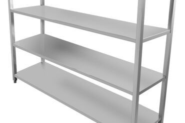 Ammattimainen hyllystö ruostumatonta terästä 1800x500x1500 mm 4 hyllyä | Adexa SSB18050