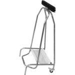 Ammattilaiskärry säkkipidikkeellä ja pyörillä & suljettu suu polkimella | Adexa STBH01 - Image 4