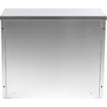 Seinään kiinnitettävä kaappikaappi ovilla Ruostumaton teräs 600x400x650mm | Adexa SWC60402D - Image 3