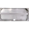 Seinään kiinnitettävä kaappikaappi ovilla Ruostumaton teräs 600x400x650mm | Adexa SWC60402D - Image 2