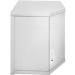 Seinäkaappi Kulmayksikkö Ruostumaton teräs 600x600x400x400x650mm | Adexa SWCCN60402DR - Image 5