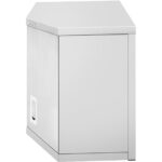 Seinäkaappi Kulmayksikkö Ruostumaton teräs 600x600x400x400x650mm | Adexa SWCCN60402DR - Image 2