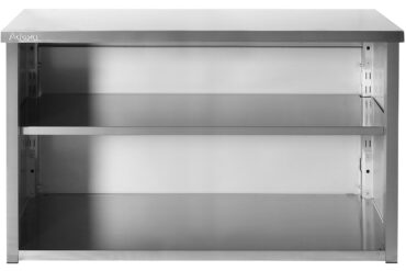 Seinään kiinnitettävä kaappikaappi ruostumatonta terästä 1500x400x800mm | Adexa SWCH15040