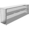Seinäkaappikaappi Ruostumaton teräs 1800x400x800mm | Adexa SWCH18040 - Image 2