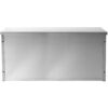 Seinäkaappikaappi Ruostumaton teräs 1800x400x800mm | Adexa SWCH18040 - Image 3