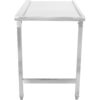 Purkupöytä Vasemmalle 600x650x850mm Ei ala-hyllyä Ei roiskesuojaa Ruostumaton teräs | Adexa SWT6065R - Image 2
