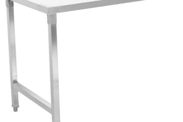 Purkupöytä, vasen puoli 1100x650x850mm, ei alahyllyä, ei roiskesuojaa, ruostumatonta terästä | Adexa SWT11065R