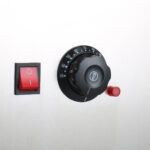 Lämmitetty lautasannostelukärry Ruostumaton teräs 12''/300mm 2x50 lautasta | Adexa TDDS2 - Image 2