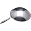 Ammattimainen Wok-pannu Pyöreä pohja Ruostumaton teräs 13,5''/340mm | Adexa SP13410 - Image 2