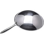 Ammattimainen wokkipannu Premium pyöreä pohja Ruostumaton teräs 13,5''/340mm | Adexa TP13410 - Image 2