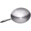 Ammattimainen Wok-pannu Pyöreä pohja Ruostumaton teräs 13,5''/340mm | Adexa SP13410