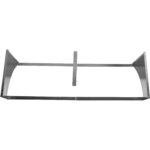 Seinähylly kattilatelineellä 12 koukkua ruostumaton teräs 1500x300x300mm | Adexa VMR1530 - Image 4