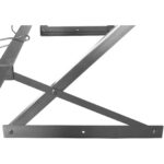 Seinähylly kattilatelineellä 12 koukkua Ruostumatonta terästä 1200x300x300mm | Adexa VMR1230U - Image 3