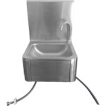 Kaupallinen Käsienpesuallas Polvikäyttöinen Ruostumaton Teräs | Adexa WB002 - Image 7