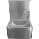 Kaupallinen Käsienpesuallas Polvikäyttöinen Ruostumaton Teräs | Adexa WB002