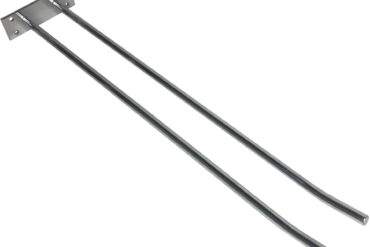 Viinilasiteline Hopea Seinään kiinnitettävä Pituus 300 mm 3 viinilasille | Adexa WGA18500300S