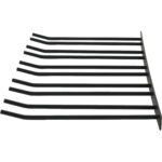 Viinilasinpidike Musta Seinään kiinnitettävä Pituus 300 mm 15 viinilasia | Adexa WGA58500300B - Image 3