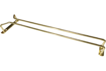 Viinilasin pidike kulta Kattoon asennettava Pituus 400mm 5 viinilasille | Adexa WGR116G