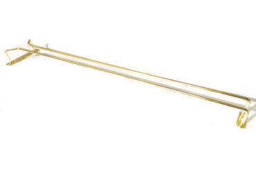 Viinilasiteline Kulta Kattoon kiinnitettävä Pituus 600mm 7 viinilasia | Adexa WGR124G