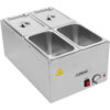 Kaupallinen Bain Marie, sisältää 4xGN1/4-astiat kannella | Adexa WH706614 - Image 2