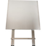 Taitettava ruostumattomasta teräksestä valmistettu bistropöytä 600x600x700mm | Adexa WHBT6060 - Image 4