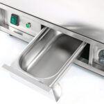 Kaupallinen Digitaalinen Ruoanlämmitin 1 vetolaatikko GN1/1 | Adexa WHBWD01 - Image 3