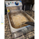 Kaupallinen friteerauskeittimet Yksisähköinen 10 litra 2,5 kW Pöytätaso | Adexa WHCDFS - Image 2