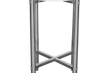 Kaupallinen ruostumattomasta teräksestä valmistettu leikkuulauta / Lihakaupan pöytä ⌀520*750mm | Adexa WHCY0303