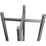 Kaupallinen ruostumattomasta teräksestä valmistettu leikkuulauta / Lihakaupan pöytä ⌀520*750mm | Adexa WHCY0303 - Image 4