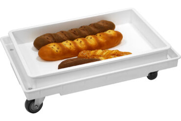 Kärry pizzataikinalaatikoille 600x400mm | Adexa WHDB4C