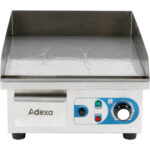 Kaupallinen Paistolevy Sileä Pieni 1 alue 2kW Sähkökäyttöinen | Adexa WHEG810AF - Image 2