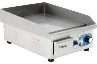 Kaupallinen Paistolevy Sileä Pieni 1 alue 2kW Sähkökäyttöinen | Adexa WHEG810AF