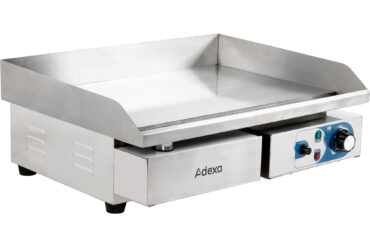 Kaupallinen Tasoituslevy Sileä Keskikokoinen 1 alue 3 kW Sähkö | Adexa WHEG818AF